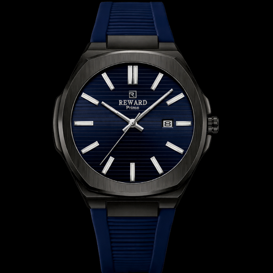 Reward Men’s Quartz Sports Watch, Waterproof, Silicone Strap