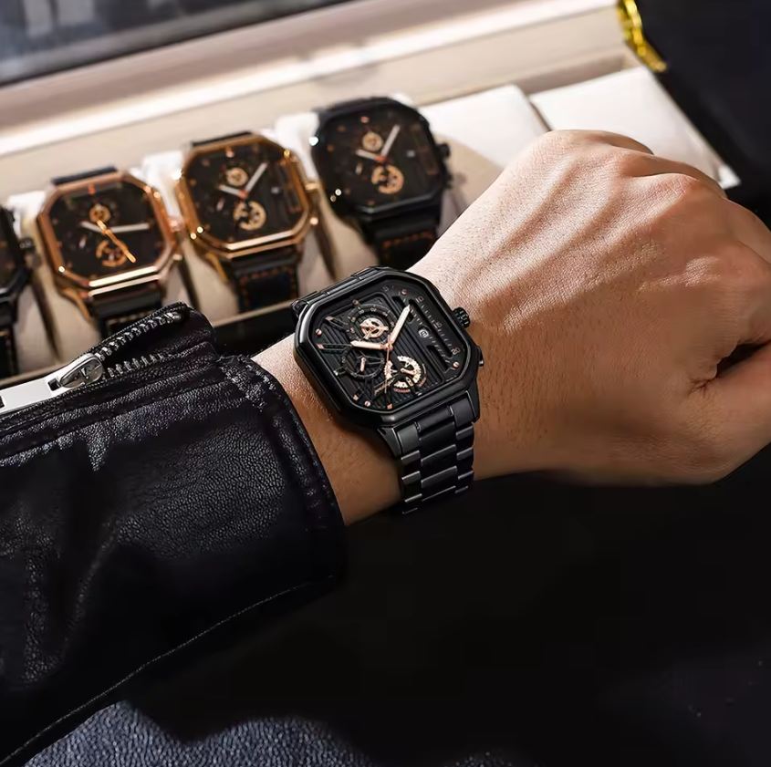 POEDAGAR 866 Men’s Wrist Watch