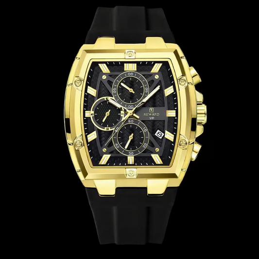 Reward — Massive Men’s Quartz Chronograph Watch with Calendar