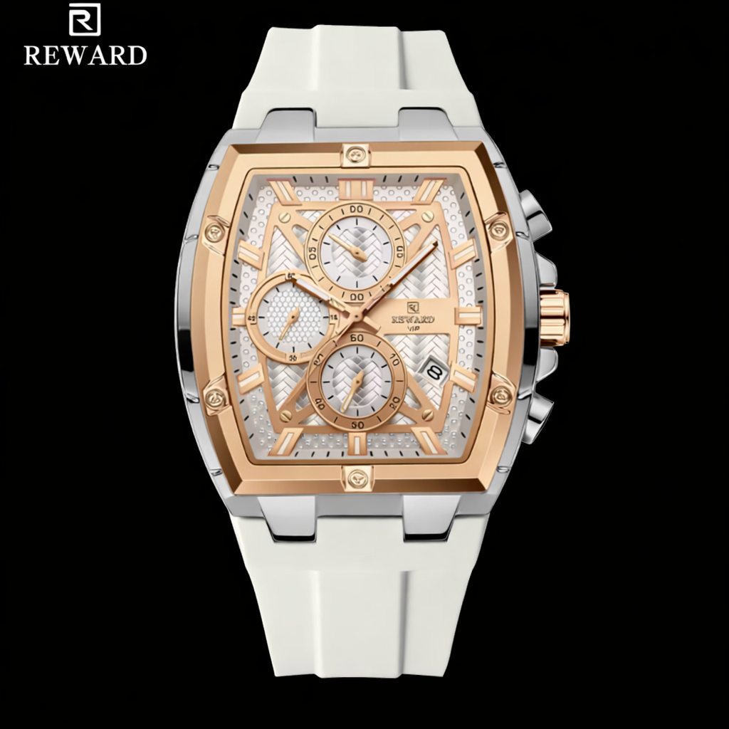 Reward — Massive Men’s Quartz Chronograph Watch with Calendar